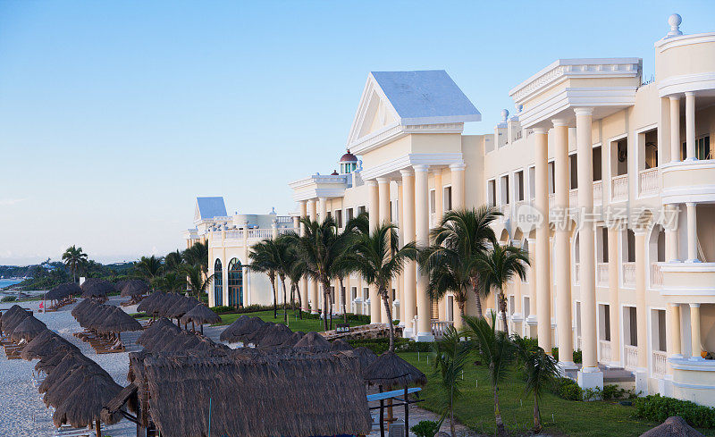 豪华酒店在Playa Del Carmen在墨西哥